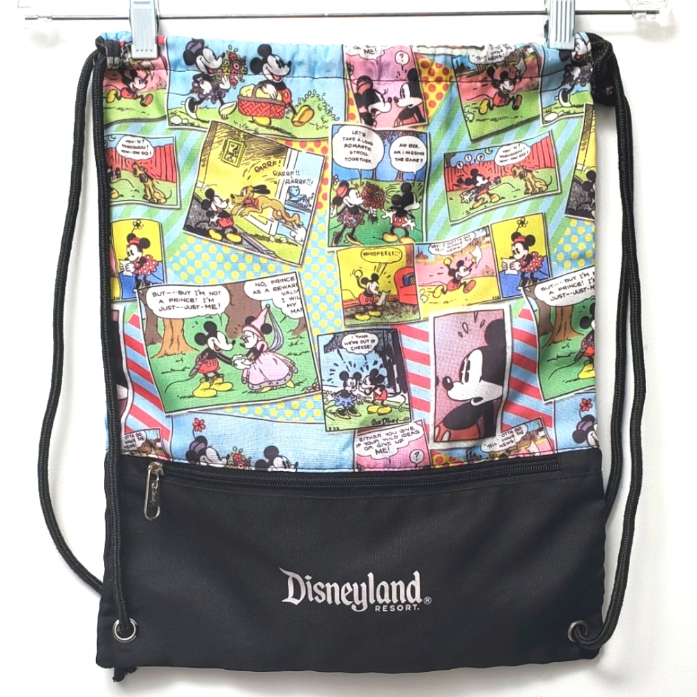 Disneyland Resort Lightweight Backpack Satchel Mickey Cartoons